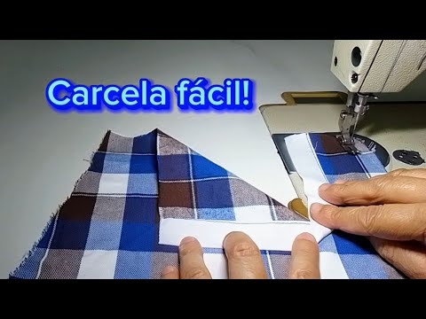 Como fazer carcela de manga camisa infantil!