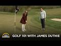 Can James Duthie Teach a Total Beginner to Golf in 5 Minutes? | Your Morning