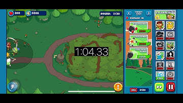 Bloons adventure time td: Cyclops map 1 normal mode
