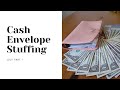 Cash Envelope Stuffing - July Part 1