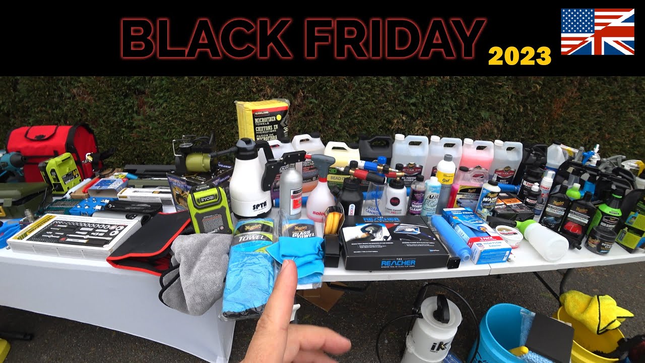 EVICE Auto BLACK FRIDAY 2023 💯 DETAILING deals & must haves AUTOMOTIVE