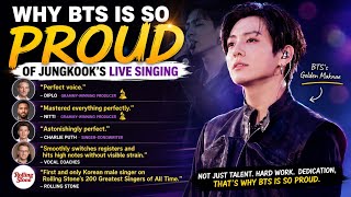 Why are BTS members so proud of Jungkook’s live singing?