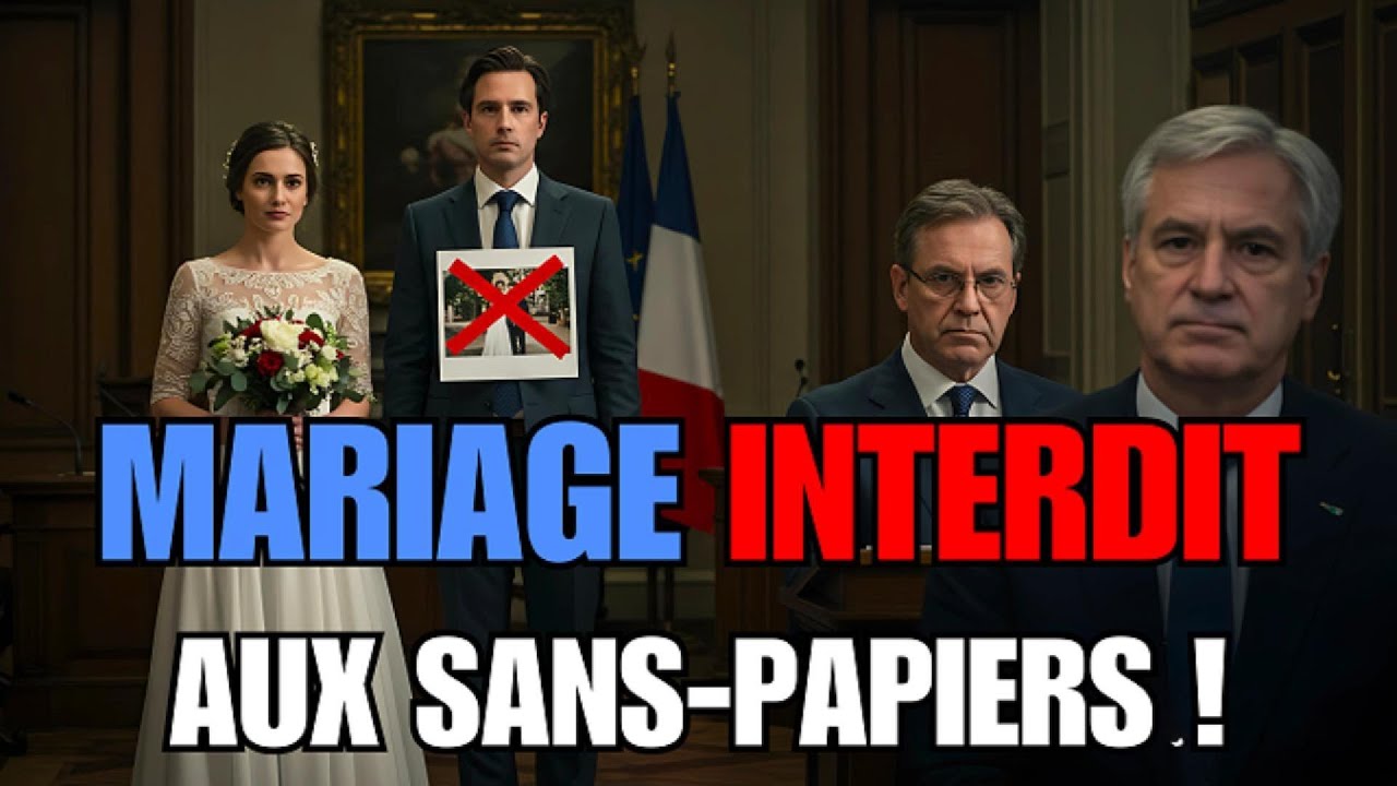 Le mariage est désormais interdit aux sans papiers en France ! - YouTube