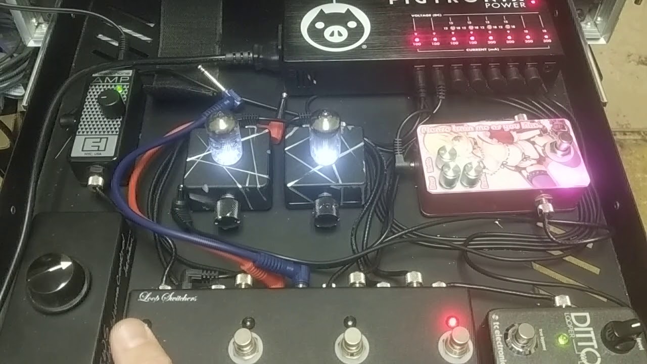 Oscar Preamp before and after a boost pedal YouTube