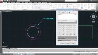 Details AutoCAD 2012 Introduction Training-1404 Quick calculator Guide