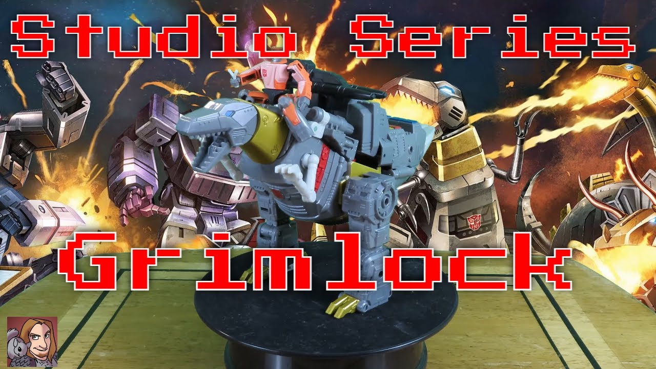 Autobot Dinobot Leader Grimlock + Wheelie (Studio 86 Series)