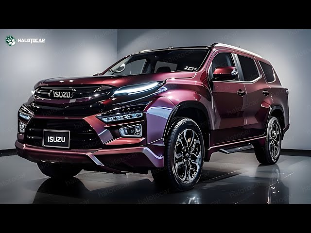 First Look! 2025 Isuzu MU-X Launched! - Comfortable and Rugged Family SUV! class=