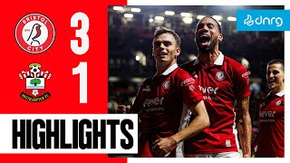 Bristol City 3-1 Southampton Highlights