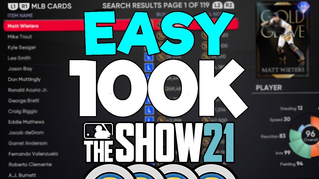 DO THIS NOW To Make 100K STUBS EASY! INSANE STUB Making METHOD! INVESTMENTS! MLB THE SHOW 21!