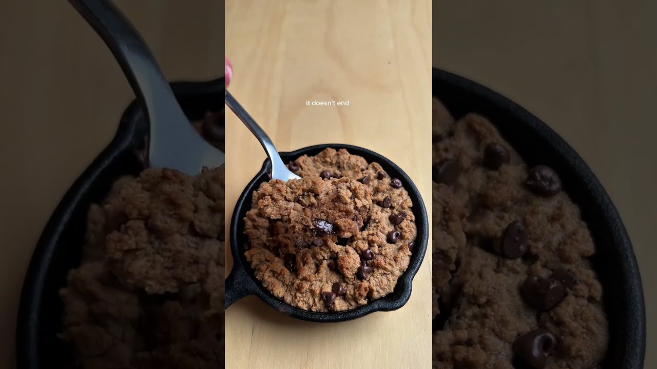 The BEST healthy single serve cookie you'll make