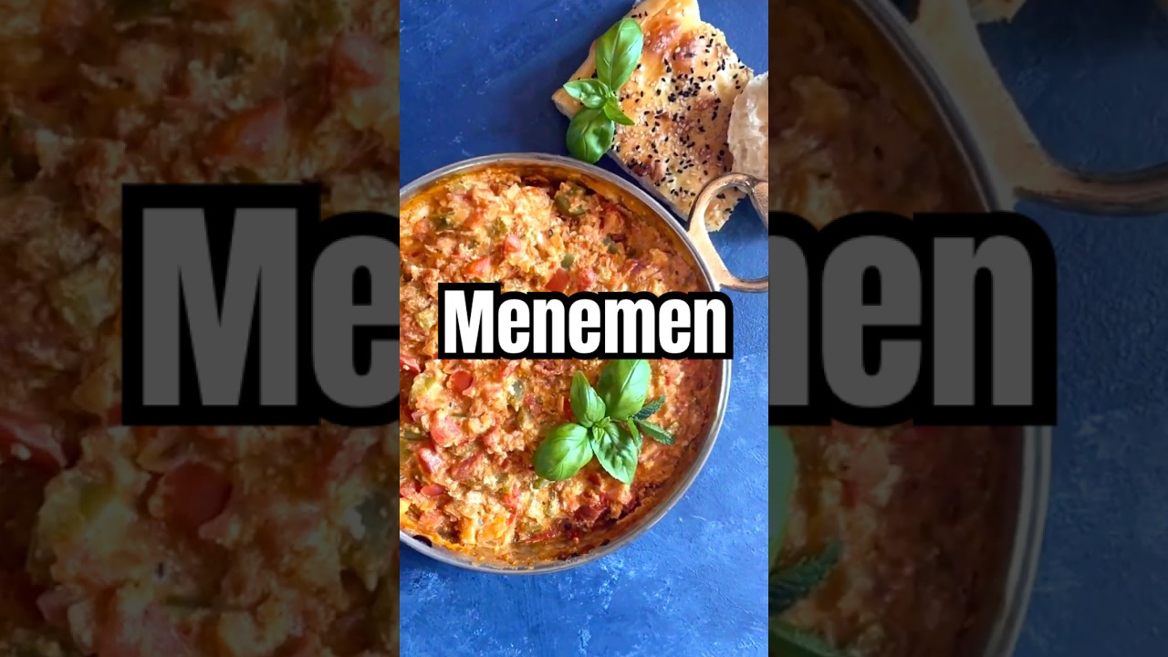 One Pan Turkish Menemen in 20 Minutes!
