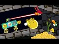 Bad Piggies - STEAL THE GOLDEN MIGHTY EAGLE AFTER SHOOTING ANGRY BIRDS!