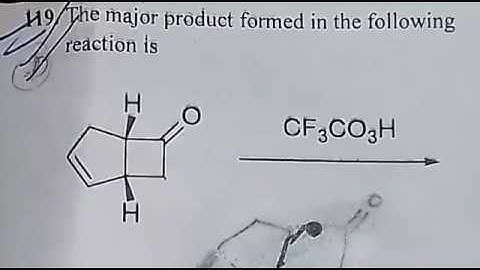 16.Csir net chemical science june 2016 organic chemistry solution in hindi, bayer vileger oxidation