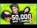 50,000 subscribers! Here&#39;s what I learned + channel update