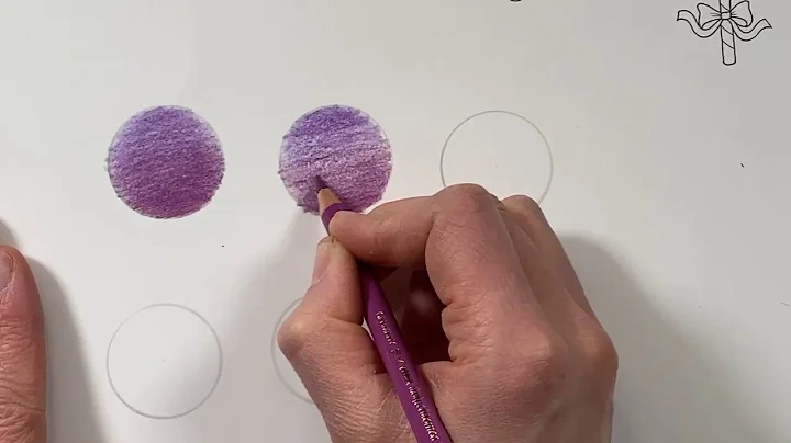 LIVE TUTORIAL : Blending Colouring Pencils