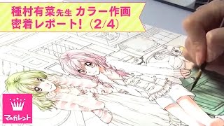 種村有菜先生のカラーイラスト作業動画 萌え絵 イラスト上達法ブック