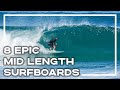 8 more epic mid length surfboards for your quiver   stoked for travel