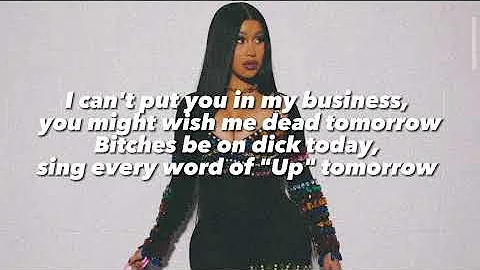 Cardi B - Tomorrow 2 (Lyrics - Verse)