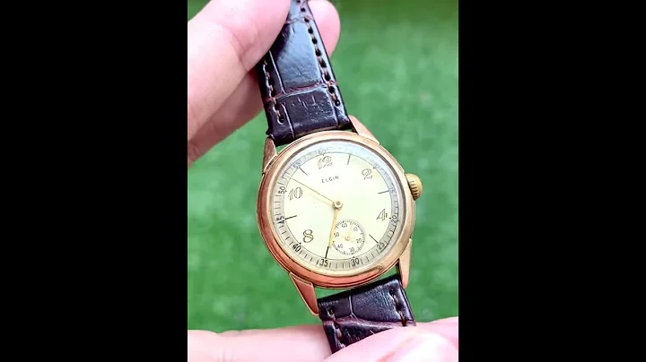 Elgin subsecond vintage watch