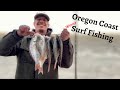 Winter Surf Perch Fishing Oregon's North Coast - Redtail Surfperch Fishing