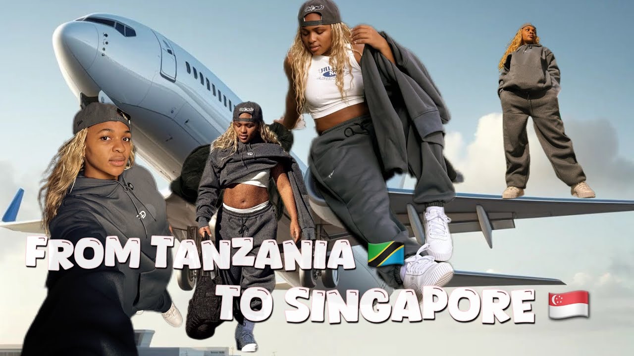 FROM TANZANIA 🇹🇿 TO QATAR 🇶🇦 TO SINGAPORE 🇸🇬 ANGELNYIGU 