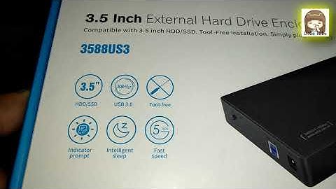 รีวิว orico external hard drive enclosure / ตัวแปลงฮาร์ดดิสต์