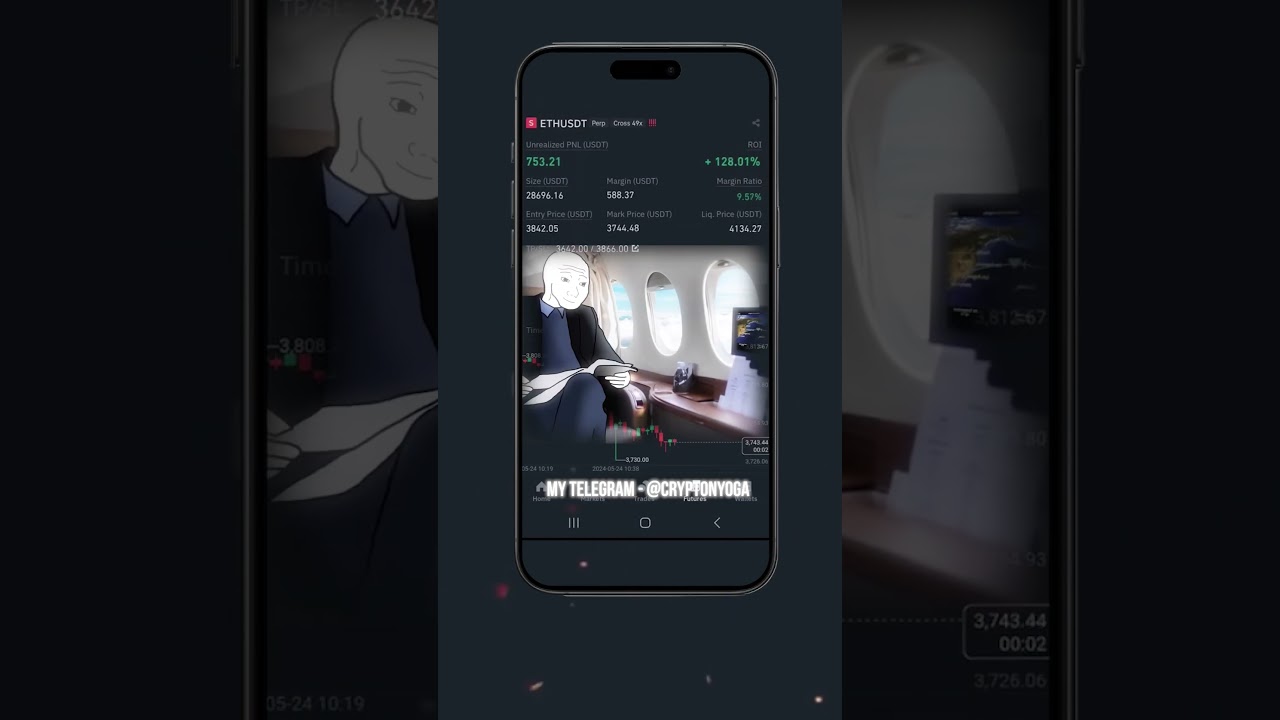 1300$ profit in 2 hours trading Ethereum 