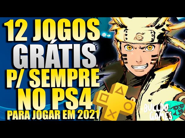 JOGO DE FUTEBOL GRÁTIS P/SEMPRE NO PS4 !! E 12 NOVOS JOGOS GRÁTIS