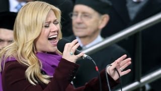 Special Programming  Kelly Clarkson sings at inauguration