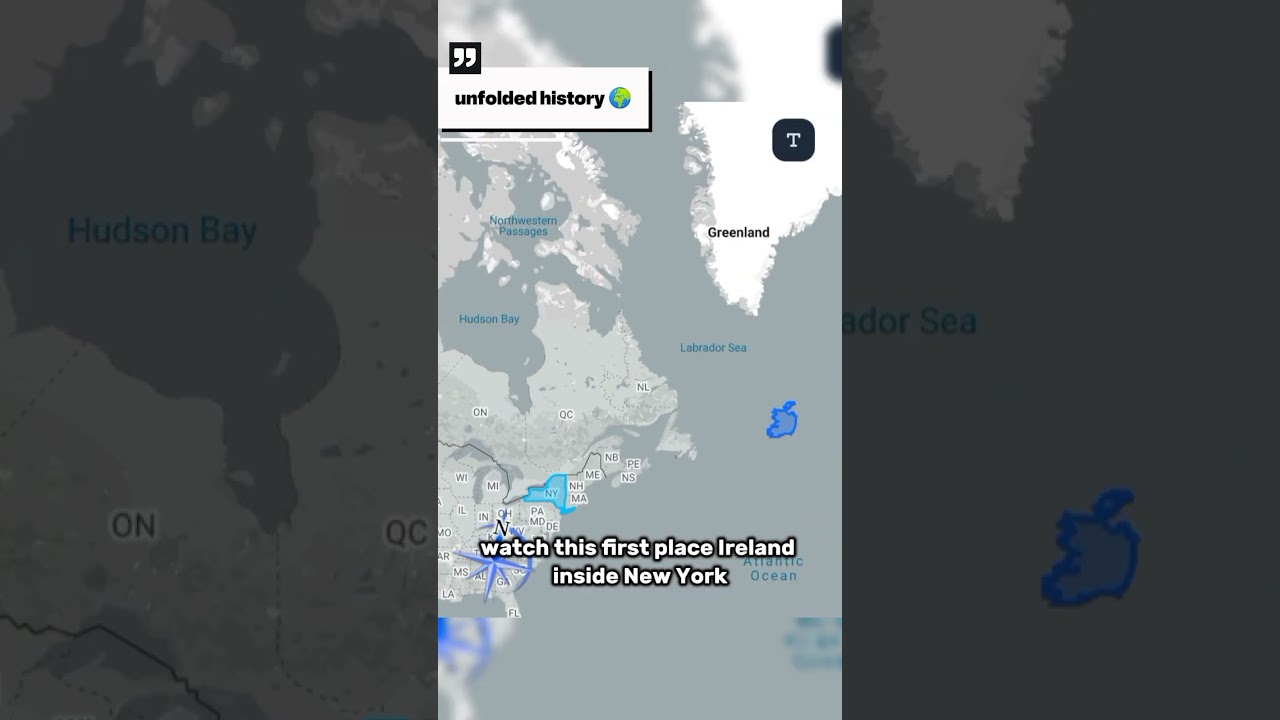 Denmark & Ireland Fit Inside New York?! 🤯🗺️ 
