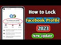 How to lock facebook profile 2023  facebook profile lock new update