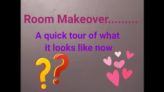 Room Makeover.....