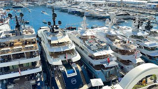 The Spectacular 2023 Monaco Yacht Show, Bilionaire’s Luxurious Lifestyle #billionaire #luxury