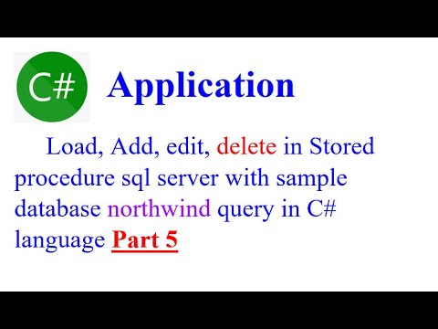 Load data in Stored procedure SQL server with sample database Northwind ...