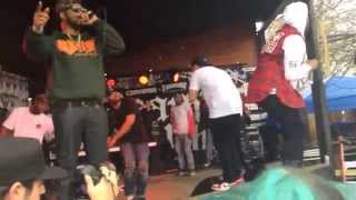 HBK Gang @ SXSW Converse x Thrasher Death Match 2014 Iamsu! Sage the Gemini