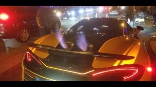 McLaren 600LT Shooting Flames \/ Revving