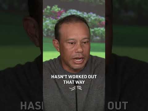 'Now the once-a-month hopefully kicks in' Tiger Woods on his playing goals