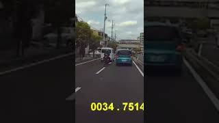 争う二台・・#shorts #ドライブレコーダー #迷惑運転 #危険運転 #事故