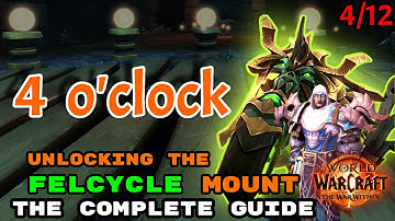 Felcycle Mount Guide: 4 O