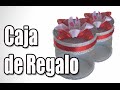 Como hacer cajas de regalo con botellas de plástico-DIY- Reciclando