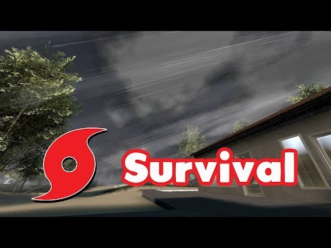 Surviving a hurricane! Garry's Mod Hurricane Skit