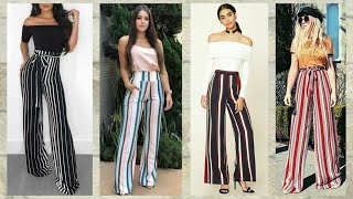 PALAZZOS A RAYAS / STRIPED PALAZZO PANTS