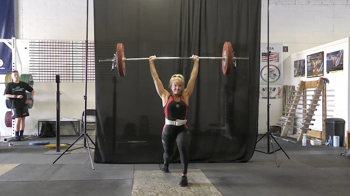 Jenny Clouse (USA), 1st-attempt Clean & Jerk:  80 kg