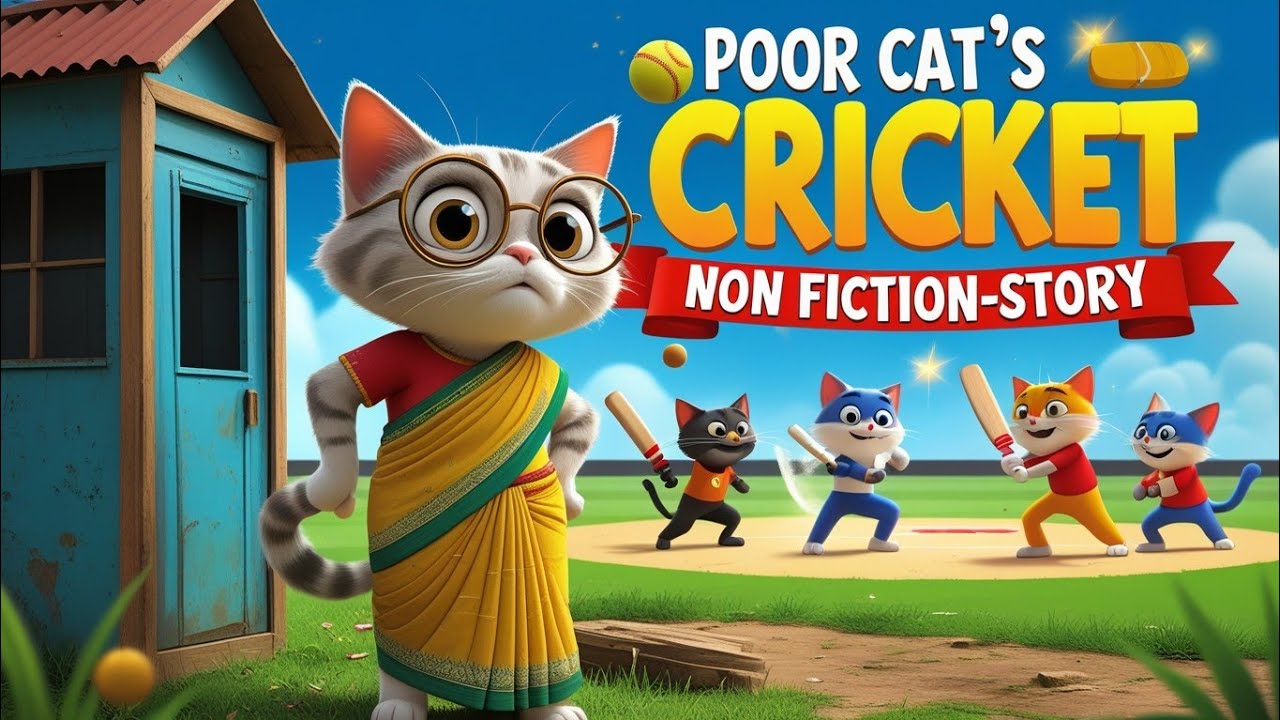 Cricket Dream of a Poor Cat | Motivational Animation for Children