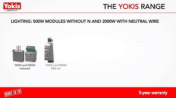 Yokis - Lights, rolling shutters, case-scenarios, centralisation