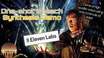 This AI allows you to clone a voice using only ONE MINUTE of data! (Elevenlabs.io Speech Synthesis)
