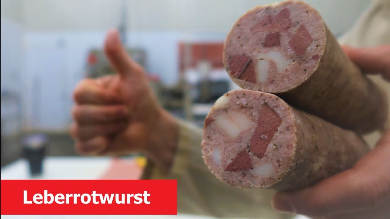 Liverwurst, German Leberrotwurst from 1001 Greatest Sausage Recipes