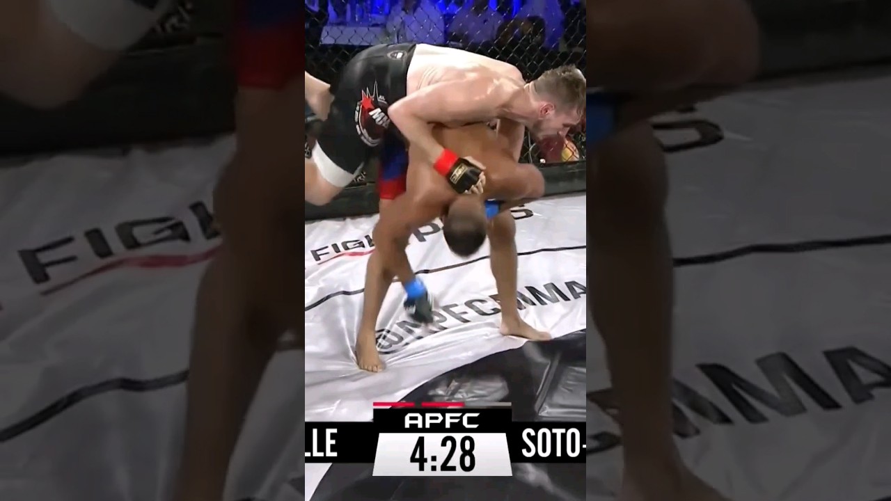 Adrian fights through takedown adversity to get his own takedown 