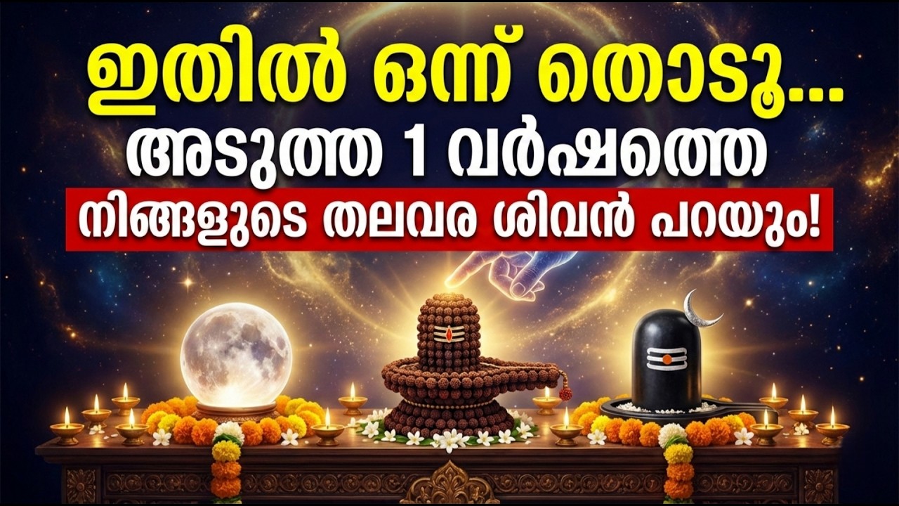 ഈ ശിവരാത്രിയിൽ ശിവൻ നിങ്ങളോട് പറയുന്നു l shivarathri Thodukuri Sastram Malayalam Jyothisham Kerala