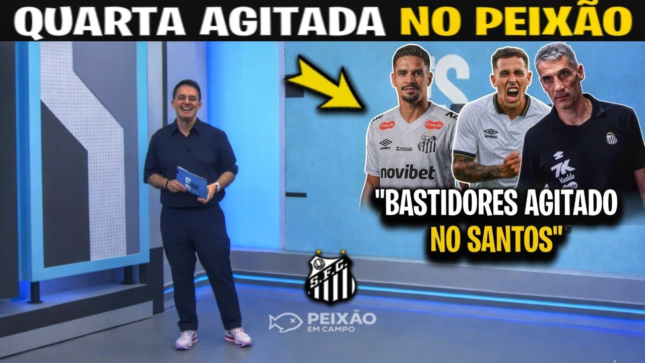 🚨 ESPORTE TOTAL SANTOS❗REFORÇO NO BID E COBRANÇAS PESADA NO VOJVODA❗NOTÍCIAS DO SANTOS